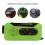 Radio d'urgence de type UE verte 2000 mAh 15x6.5x4 cm 12