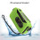 Radio d'urgence de type UE verte 2000 mAh 15x6.5x4 cm 11