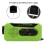 Radio d'urgence de type UE verte 2000 mAh 15x6.5x4 cm 10