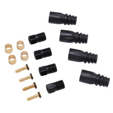Set tubi freno idraulici da 5,4 mm in rame e gomma, antiruggine, durevoli, per bici e auto