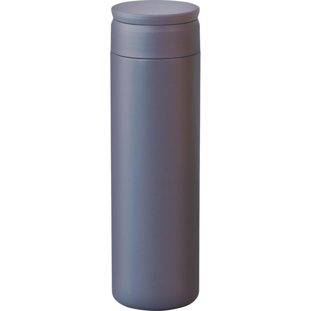 Wahei Freiz Dishwasher Safe Seamless Water Bottle Mug Bottle 500ml Navy Screw Stopper Vacuum Insulated Bottle Thermal/cold Rh-1691