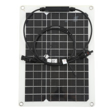 Pannello solare monocristallino da 30W 18V 38x28cm Auto