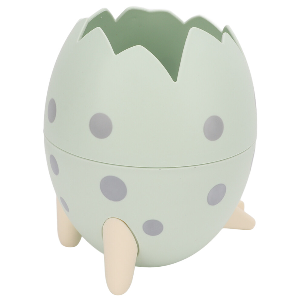 Dinosaur Egg Pencil Holder Space Saving Opening Design Detachable Structure PP Dinosaur Egg Shape Storage Box for HomeGreen-image-OPC-PHVQ8CT-NEW