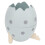 Porte-crayons œuf de dinosaure 12,5x11 cm bleu 12