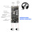 DIY Bluetooth Receiver Module Stereo 2x5W Bluetooth 5.0 Amplifier Board with 3.5mm Headphone Plug 12