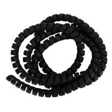 Copertura cavi flessibile a spirale per scooter elettrico M365 Pro, nero, rivestita in plastica