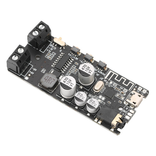 DIY Bluetooth Receiver Module Stereo 2x5W Bluetooth 5.0 Amplifier Board with 3.5mm Headphone Plug
