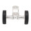 Guardabarros Easywheel 70x61x38,5 mm plateado 1