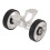 Guardabarros Easywheel 70x61x38,5 mm plateado 14