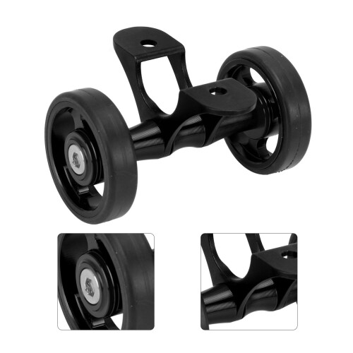 Guardabarros Easywheel 70x61x38.5mm Negro Doble Rueda 2