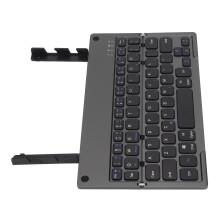 Teclado de bolsillo para portátil 140mAh plegable negro BT3.0