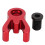 3sixty Rosso Pieghevole Stem Catcher Alluminio 23x37mm 2