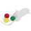 Strumento di convergenza visiva - Palla da 1,8 cm Rosso/Verde 3