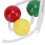 Strumento di convergenza visiva - Palla da 1,8 cm Rosso/Verde 5