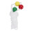 Strumento di convergenza visiva - Palla da 1,8 cm Rosso/Verde 16
