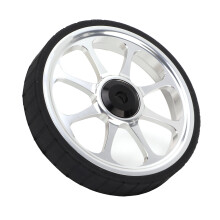 78g 82mm rueda plegable de aluminio 3sixty plateado