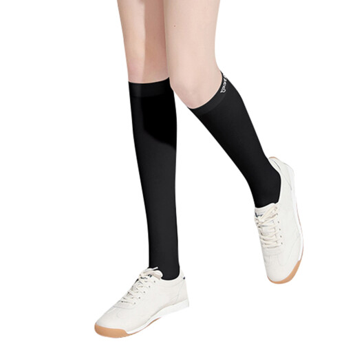 Medias 55g Talón abierto UV 41/51cm Negro 2