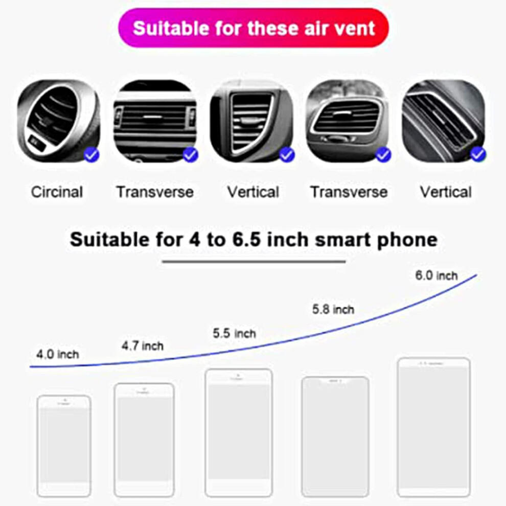Smart Car Wireless Charger Phone Holder Auto Sensing Cell Phone Car Chargers Holder Qi 10W Fast Charge 9341321577217