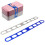 2 pezzi LIDSTRAP cinturino per coperchio in silicone 553,5 cm Blu Grigio 2