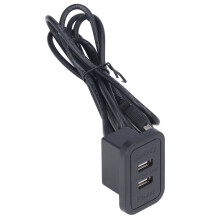 Estación de carga USB empotrada 5V hub de alimentación para el hogar instalación fácil
