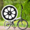 Rueda fácil de aluminio 82 mm 78 g para 3sixty Black 8