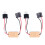 2PCS LED Flash Module Continuous Strobe Relay Controller for Car Headlight 9‑30V LF‑300B H4 16