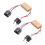 2PCS LED Flash Module Continuous Strobe Relay Controller for Car Headlight 9‑30V LF‑300B H4 2