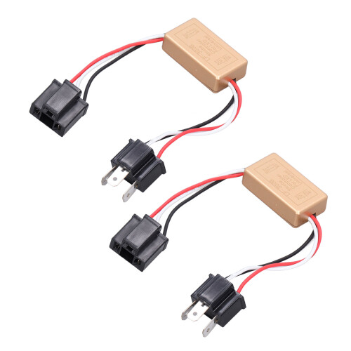2PCS LED Flash Module Continuous Strobe Relay Controller for Car Headlight 9‑30V LF‑300B H4 1