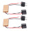 2PCS LED Flash Module Continuous Strobe Relay Controller for Car Headlight 9‑30V LF‑300B H4 15