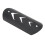 Universal Edelstahl-Auspuff-Temperaturschutzabdeckung 40-63mm Schwarz 3
