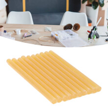 Heißklebepistolenstäbchen 11x200mm, 10 Stück, starke Haftung für 60W+ Heißklebepistolen, gelb