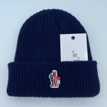 (Navy)Lässige Strickmütze Herbst Winter Unisex Acryl warm winddicht Outdoor Beanie