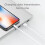 Cavo USB per ricarica rapida per iPhone 13-7, Xs, iPad 4