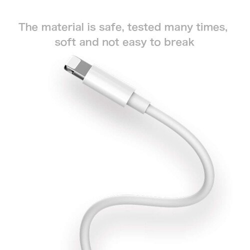 Cavo USB per ricarica rapida per iPhone 13-7, Xs, iPad 2