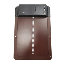 Negro IP44 Abridor de puerta para gallinero, 3xAA