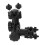Soporte ajustable de 360 120g 15x6cm negro 8