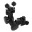 Soporte ajustable de 360 120g 15x6cm negro 3
