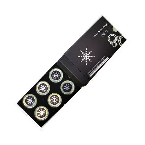 Pegatinas de Protección EMF Plateadas EMS 6 piezas 30.0 g 2