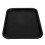 Bandeja rectangular de PP para comida rápida 380 g 35x27 cm negro 16