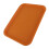 Bandeja alimentaria amarilla rectangular gruesa de PP 380 g 3527 cm 5