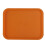 Bandeja alimentaria amarilla rectangular gruesa de PP 380 g 3527 cm 7