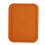 Bandeja alimentaria amarilla rectangular gruesa de PP 380 g 3527 cm 2