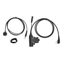 U94 PTT microfono a dito Plug-n-Play Nero V8/V80/V82