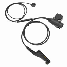 U94+ Microfono a dito PTT Nero Adattatore PU+PTT