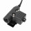 U94+ Microfono a dito PTT Nero Adattatore PU+PTT 7