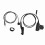 U94+ Microfono a dito PTT Nero Adattatore PU+PTT 12