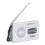 BC-R2033 Radio AM/FM impermeable de plástico 2xAA 13