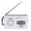 BC-R2033 Radio AM/FM impermeable de plástico 2xAA 2