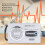 BC-R2033 Radio AM/FM impermeable de plástico 2xAA 10