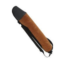Bolsa porta flechas para tiro con arco de cuero y nylon, 56,8 cm, 416 g